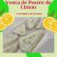 Venta de Postre de Limon